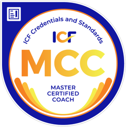ICF Master Certified Coach badge — verified credential